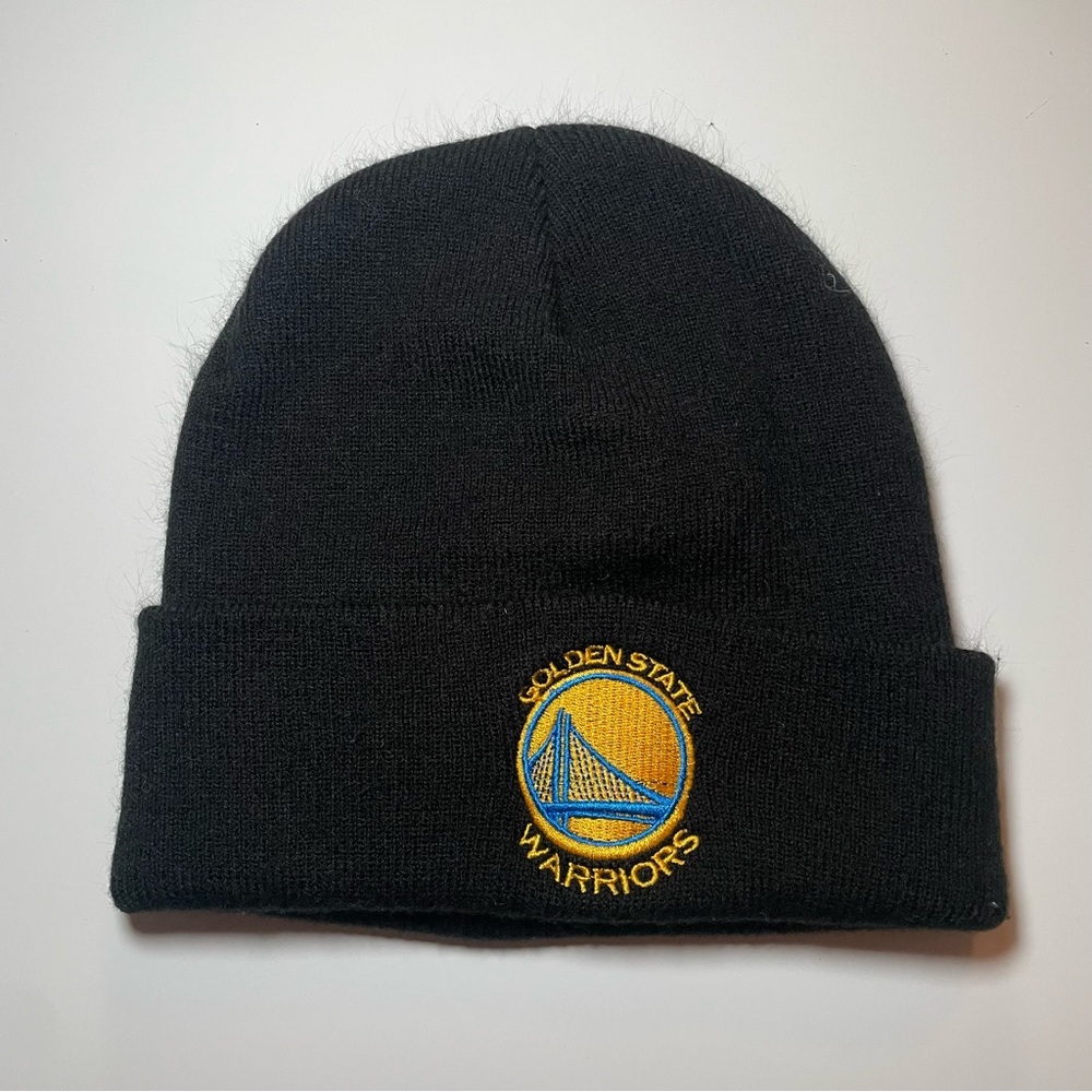 NBA Golden State Warriors Black Beanie